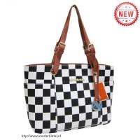 michael kors jet set checkerboard medium zwart bakken Handtassen Ebay tx73m322